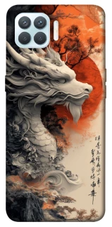 Чехол на Oppo F17 Pro white dragon фото 1 из 1