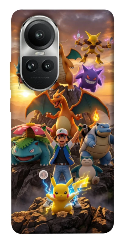 Чехол на Oppo Reno 10 Pokemon фото 1 из 1
