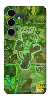 Чехол на Samsung Galaxy S25+ Dandysworld tv green theme фото 1 из 1
