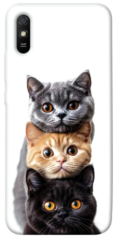 Чохол на Xiaomi Redmi 9A Гарні котики фото 1 з 1