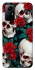 Чохол на Xiaomi Redmi Note 12S skull and rose фото 1 з 1