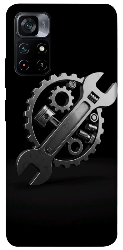 Чохол на Xiaomi Poco M4 Pro 5G Mechanic v2 фото 1 з 1