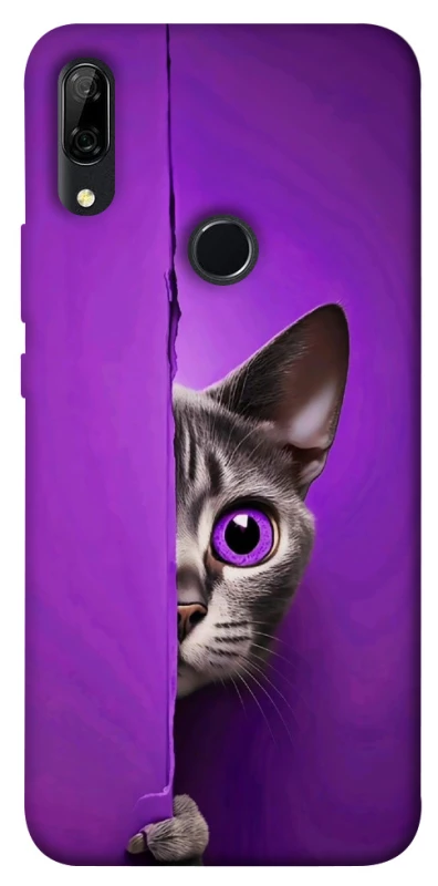 Чохол на Huawei P Smart Z Кіт-підглядач фото 1 з 1