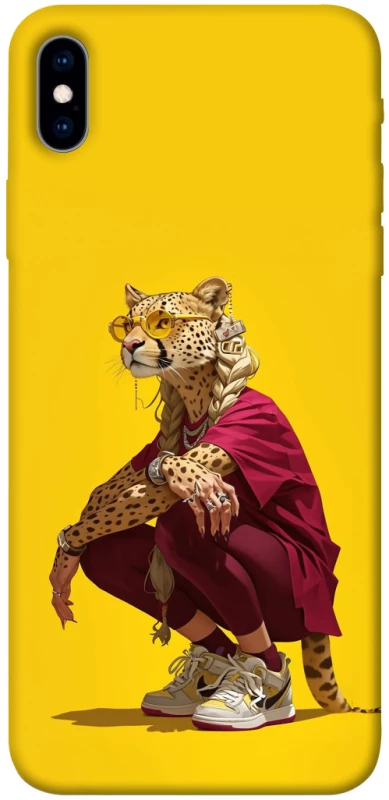 Чехол на Apple iPhone XS Max (6.5") Ягуар фото 1 из 1