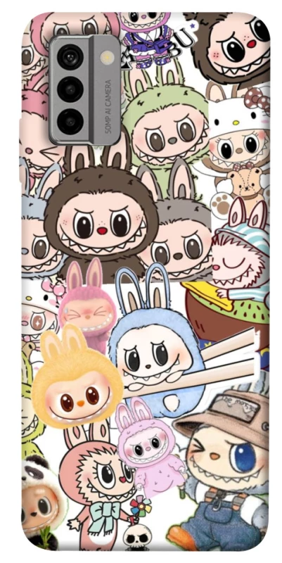 Чохол на Nokia G22 All Labubus фото 1 з 1