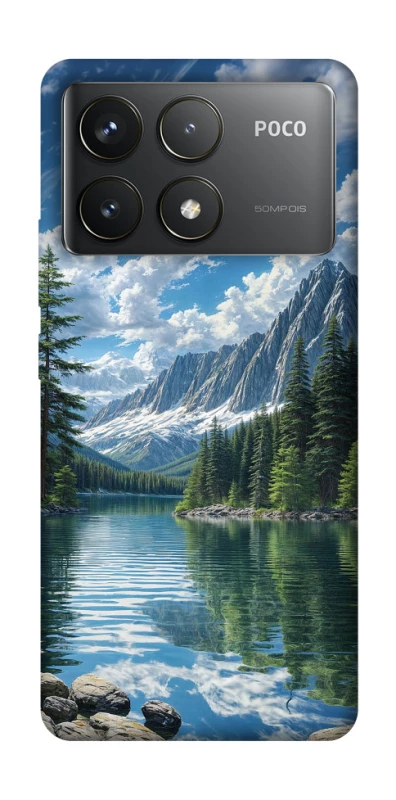 Чохол на Xiaomi Poco F6 Pro River in the mountains фото 1 з 1