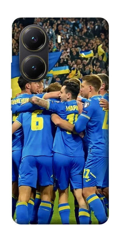 Чехол на Xiaomi Poco X7 Pro Сборная Украины v3 фото 1 из 1