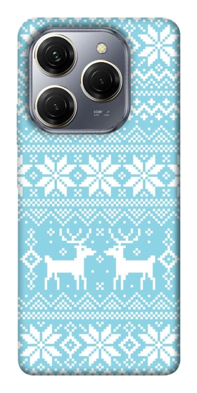 Чехол на TECNO Spark 20 Pro Новогодний v10 фото 1 из 1