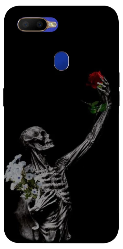 Чохол на Oppo A5s Skeleton vs Rose фото 1 з 1