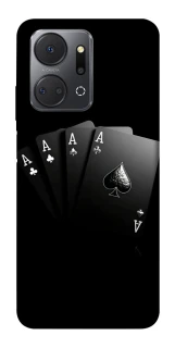 Чохол на Huawei Honor X7a Black Cards фото 1 з 1