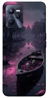 Чехол на Realme C35 Boat and flamingo фото 1 из 1