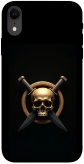 Чехол на Apple iPhone XR (6.1") Golden Skull фото 1 из 1