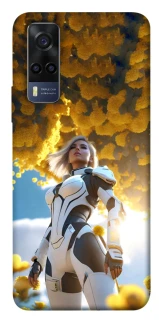 Чохол на Vivo Y53s Cyber space girl ver.3 фото 1 з 1