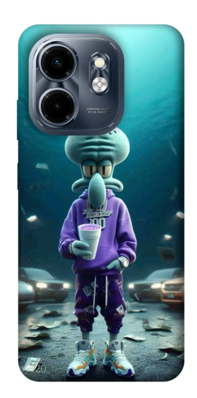 Чохол на Infinix Smart 9 4G / Hot 50i Сквідвард фото 1 з 1