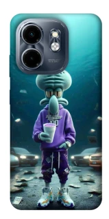 Чохол на Infinix Smart 9 4G / Hot 50i Сквідвард фото 1 з 1