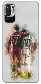 Чохол на Xiaomi Poco M3 Pro 4G / 5G Ronaldo та Messi фото 1 з 1