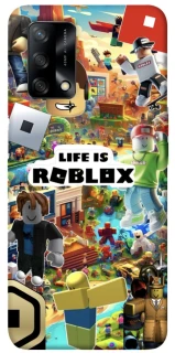 Чохол на Oppo A74 4G Life is Roblox фото 1 з 1