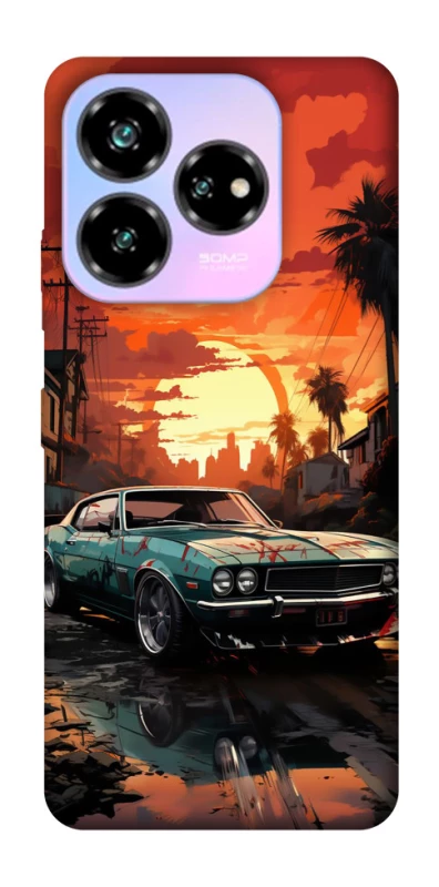 Чохол на ZTE Nubia V60 Desing Car at sunset фото 1 з 1