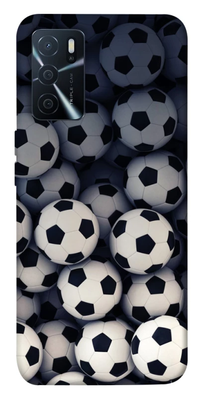 Чохол на Oppo A16s / A16 Футбольні м'ячи фото 1 з 1