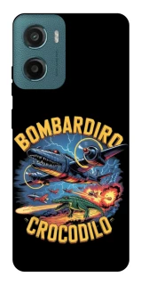 Чехол на Motorola Moto G06 Bombardino Crocodilo v2 фото 1 из 1