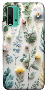 Чохол на Xiaomi Redmi Note 9 4G / Redmi 9 Power Floral design ver.4 фото 1 з 1