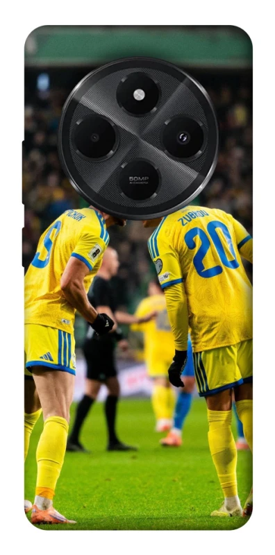 Чохол на Xiaomi Poco M7 UA-Football ver.2 фото 1 з 1