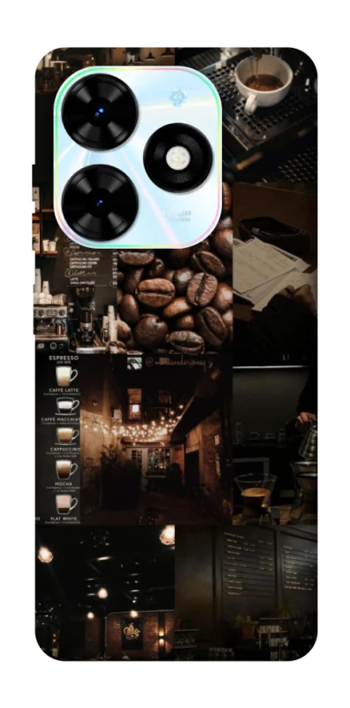 Чехол на TECNO Spark Go 2024 Coffee collage ver.1 фото 1 из 1