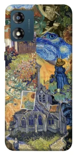 Чехол на Motorola Moto E13 Van Gogh collage фото 1 из 1