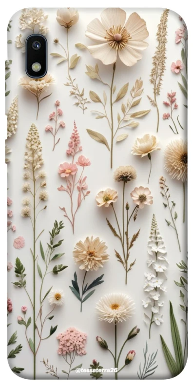 Чохол на Samsung Galaxy A10 (A105F) Floral design ver.1 фото 1 з 1