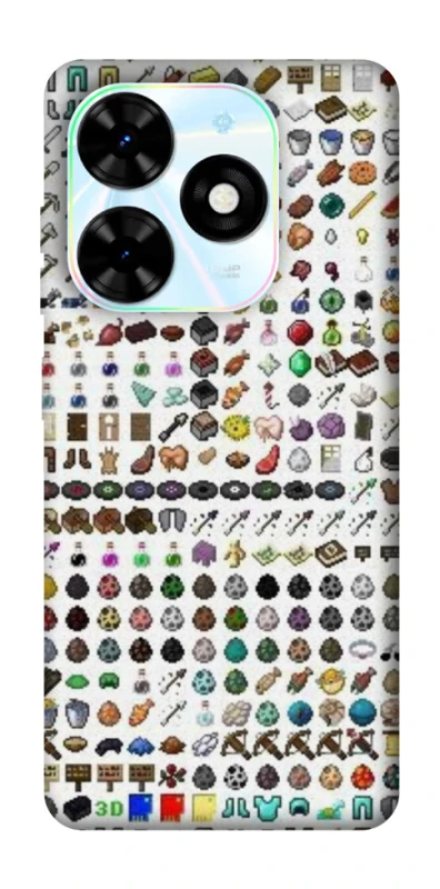 Чохол на TECNO Spark Go 2024 Minecraft v2 фото 1 з 1