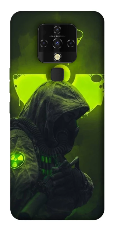 Чохол на TECNO Camon 16 SE Радіація v5 фото 1 з 1