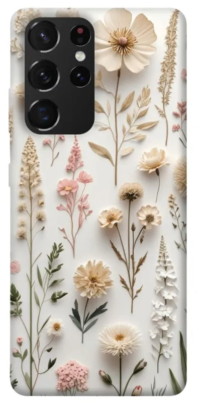 Чохол на Samsung Galaxy S21 Ultra Floral design ver.1 фото 1 з 1