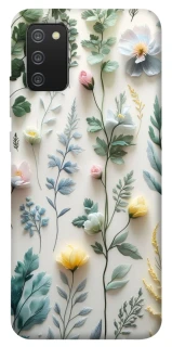 Чехол на Samsung Galaxy A02s Floral design ver.4 фото 1 из 1