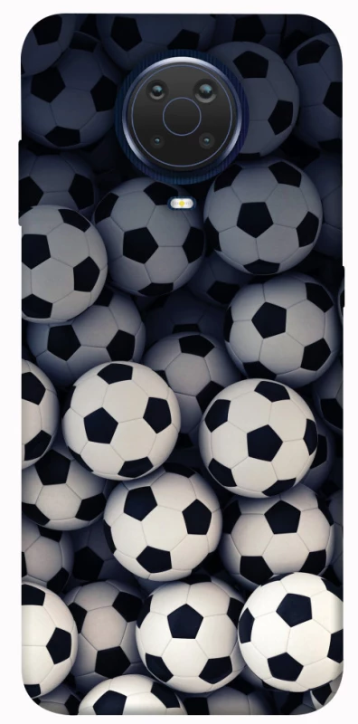 Чохол на Nokia G20 / G10 / 6.3 Футбольні м'ячи фото 1 з 1