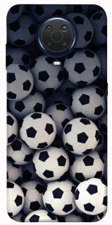 Чохол на Nokia G20 / G10 / 6.3 Футбольні м'ячи фото 1 з 1