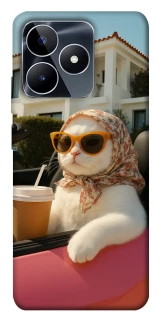 Чохол на Realme C53 Stylish Cat Cruise фото 1 з 1