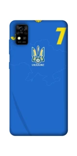 Чохол на ZTE Blade A31 UA-Football ver.4 фото 1 з 1