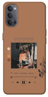 Чехол на Oppo Reno 4 Coffee player фото 1 из 1