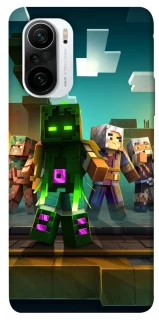 Чохол на Xiaomi Redmi K40 / K40 Pro / K40 Pro+ / Poco F3 Minecraft dungeon фото 1 з 1
