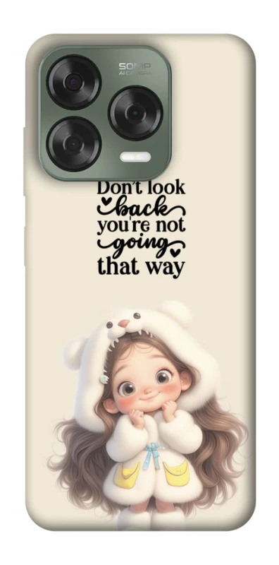 Чохол на ZTE Nubia V70 Design Don't look back фото 1 з 1