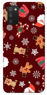 Чохол на Samsung Galaxy A03s Новорічний v6 фото 1 з 1