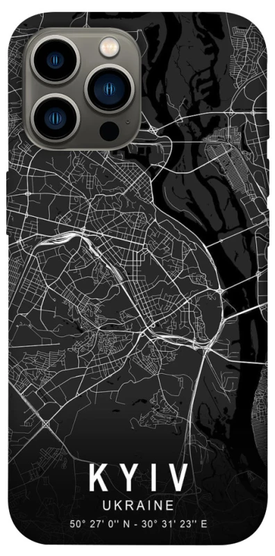Чехол на Apple iPhone 13 Pro Max (6.7") Kyiv map фото 1 из 1