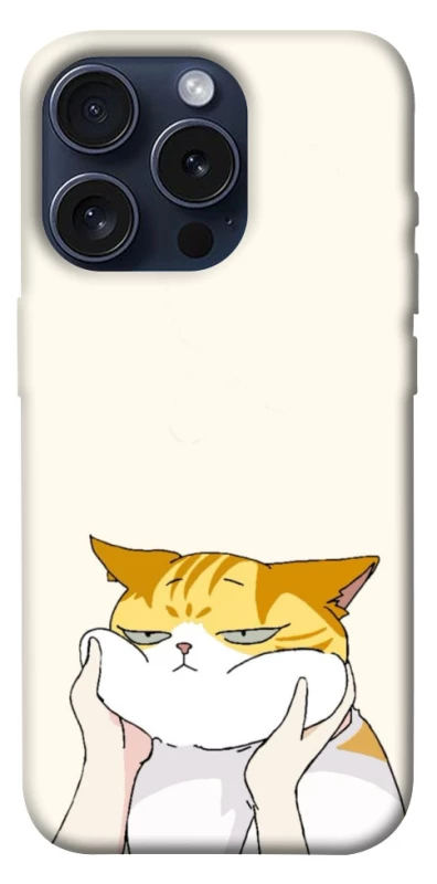 Чехол на Apple iPhone 15 Pro (6.1") Cat bun фото 1 из 1
