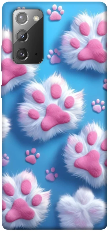 Чехол на Samsung Galaxy Note 20 Cat paw фото 1 из 1