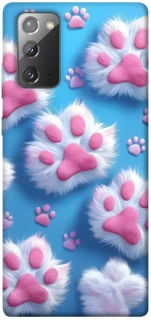 Чехол на Samsung Galaxy Note 20 Cat paw фото 1 из 1