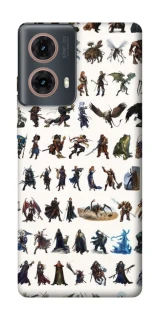 Чехол на Motorola Moto G85 Character Selection фото 1 из 1