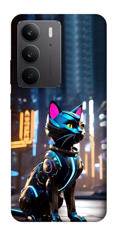 Чехол на Realme C75 Cyber cat фото 1 из 1