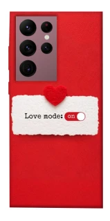 Чохол на Samsung Galaxy S22 Ultra Love Mode ON фото 1 з 1