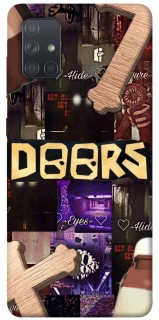 Чехол на Samsung Galaxy A71 Roblox doors dark mode фото 1 из 1