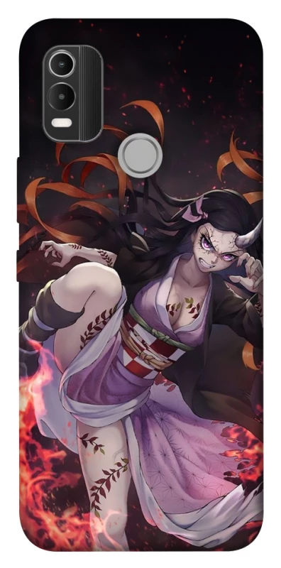 Чехол на Nokia C21 Plus Nezuko v2 фото 1 из 1